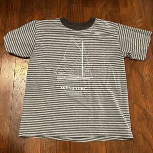 JFK Museum Striped Boat T-Shirt